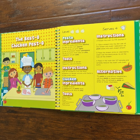 Handstand Kids Illustrated Italian Cookbook by Yvette Garfield - Picture 5 of 6